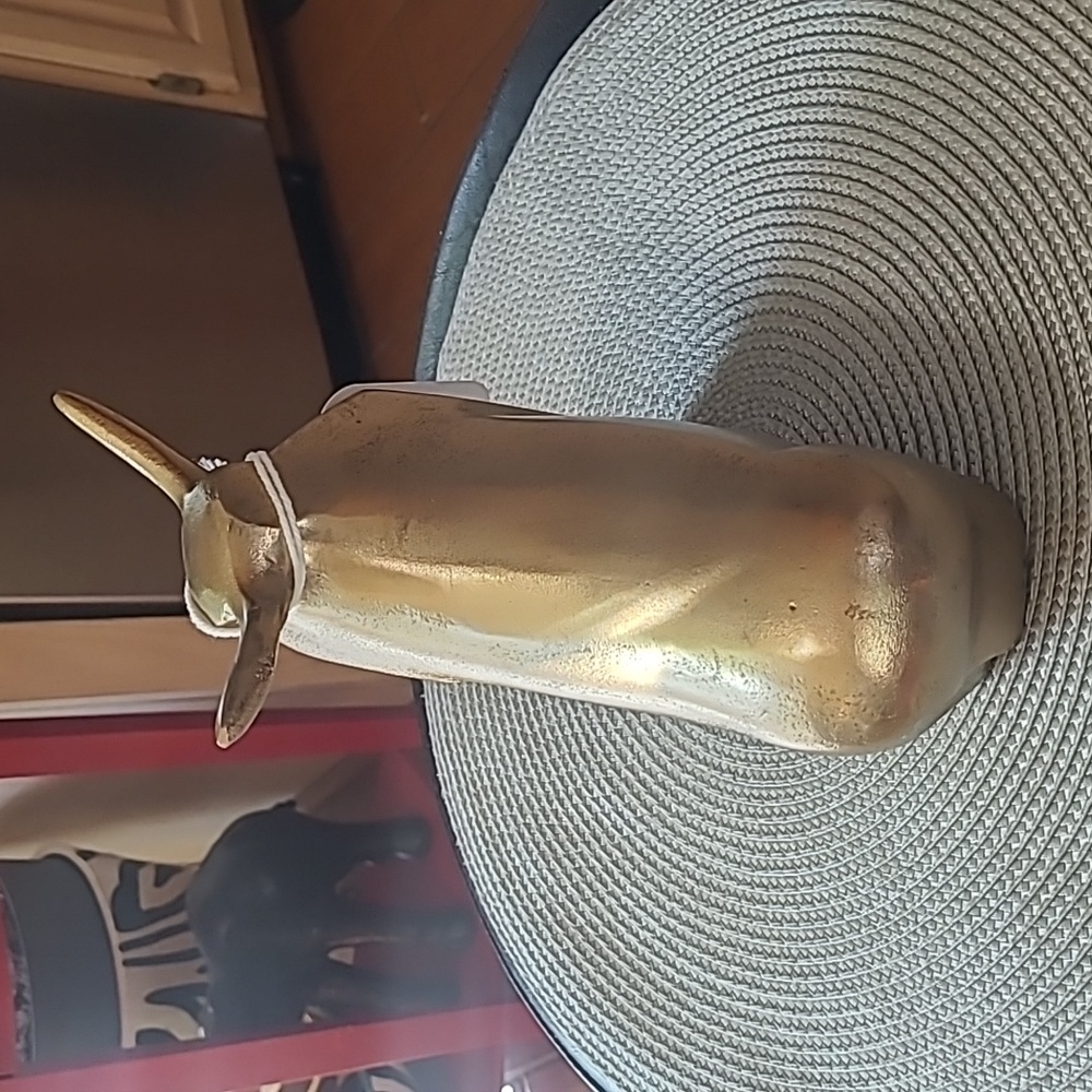 Metal Longhorn Bull Decor - Picture 5 of 10